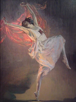 Related Images Framed Print Collection: Ballerina Anna Pavlova (1881-1931), 1910s. Artist: Lavery, Sir John (1856-1941)