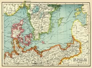 Copenhagen Collection: The Baltic Sea and Its Approaches, First World War, c1915, (c1920)