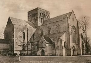 Churches Fine Art Print Collection: Church of the Hospital of St Cross, Winchester, Hampshire, early 20th century(?)