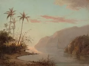 Artistic Movement Collection: A Creek in St. Thomas (Virgin Islands), 1856. Creator: Camille Pissarro