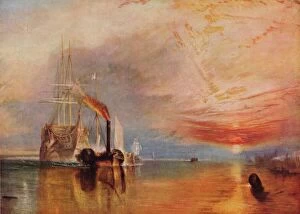 Direction Collection: The Fighting Temeraire, 1839. Artist: JMW Turner