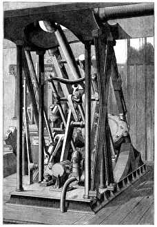 World Fair Collection: The International Exhibition: marine engine by Messrs. Escher, Wyss, and Co. of Zurich... 1862