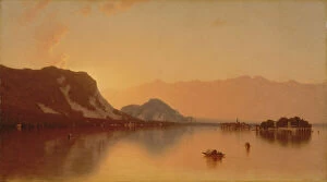 Gifford Collection: Isola Bella in Lago Maggiore, 1871. Creator: Sanford Robinson Gifford