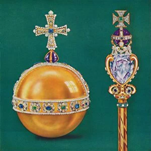 Literature Collection: The Kings Orb and Sceptre, 1937. Creator: Unknown