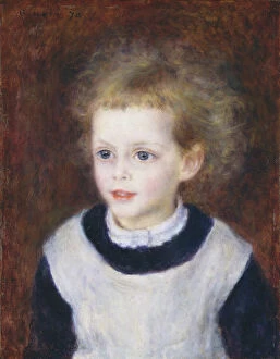 Impressionist art Framed Print Collection: Marguerite-Therese (Margot) Berard (1874-1956), 1879. Creator: Pierre-Auguste Renoir