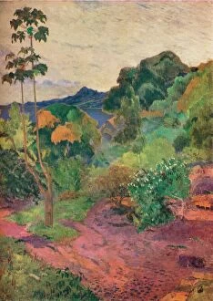 Impressionist landscapes Metal Print Collection: Martinique Landscape, 1887. Artist: Paul Gauguin