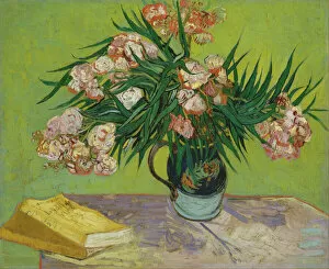 Literature Fine Art Print Collection: Oleanders, 1888. Creator: Vincent van Gogh