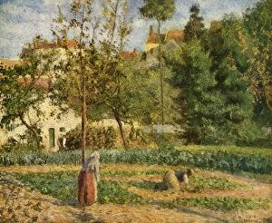 Impressionist landscapes Metal Print Collection: The Orchard, 1879, (1939). Creator: Camille Pissarro