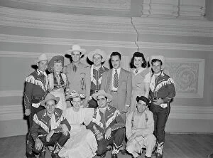Radio City Music Hall Collection: Portrait of Shorty Warren, Rosalie Allen, Ernest Tubb, Cy Sweat, Dave Miller...N.Y. 1947