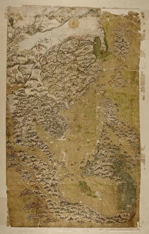 Oxford Collection: The Selden Map of China. Artist: Chinese Master
