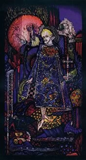 Clarke Collection: The Song of the Mad Prince, c1917. Artist: Harry Clarke