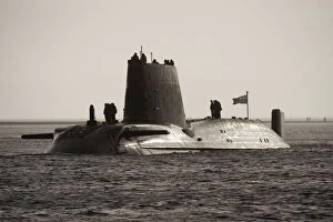 Ssgn Collection: HMS Astute Arrives at Faslane for the First Time