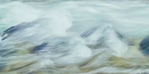 Paintings Fine Art Print Collection: Blur of rushing water