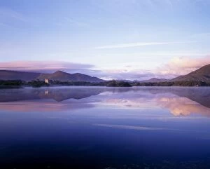 Castles and fortresses Fine Art Print Collection: Killarney, Co Kerry, Ireland, Ross Castle And Muckross Lake