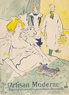 Art Images Fine Art Print Collection: L artisan moderne. Advertising poster from 1894 by Henri de Toulouse-Lautrec