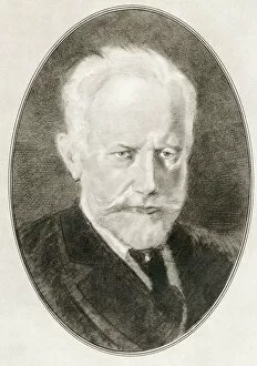 Facial Hair Collection: Pyotr Ilyich Tchaikovsky, 1840 - 1893, also known as Peter Ilich Tchaikovsky