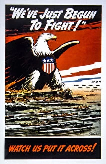 Advertising Posters Metal Print Collection: War Propaganda, World War 2, circa 1940