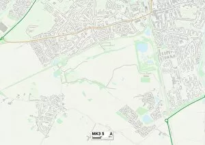 Brooke Close Collection: Milton Keynes MK3 5 Map