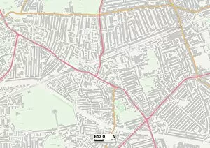 Lucas Avenue Collection: Newham E13 0 Map