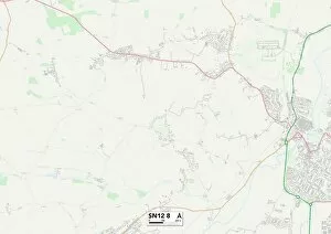 Avon Road Collection: Wiltshire SN12 8 Map