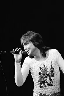 Actors & Musicians Pillow Collection: David Cassidy, singer, actor and musician, in concert at Wembley Arena. London