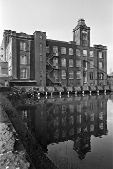 Architecture Collection: Hawthorn Mill in Chadderton, Greater Manchester. 4th June 1969
