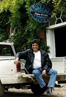 Television Jigsaw Puzzle Collection: Ian McShane Actor star of the TV series Lovejoy filming the new series on location in