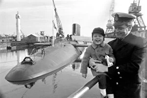 Children Collection: The new Polaris submarine HMS Revenge was commissioned at Cammell Laird