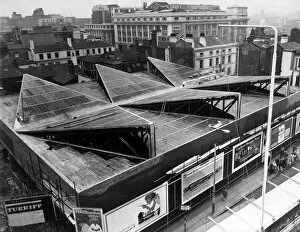 Market Traders Collection: St Johns Market, Liverpool, under construction, Circa 1964