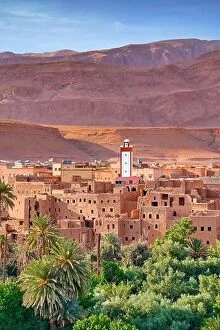 Tourist Destination Collection: Tinghir, Tinerhir, Todra Valley, Morocco, Africa