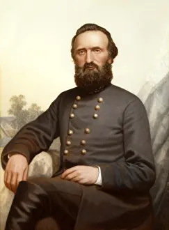 Thomas Jonathan Stonewall Jackson Print, 1824 - 1863