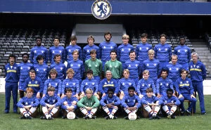 David Martin Collection: Soccer - Chelsea Team Group - Stamford Bridge